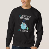 Sweatshirt 63 Terres Peuvent S'Adapter Dans Uranus Funny Astr (Devant)