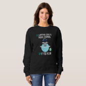Sweatshirt 63 Terres Peuvent S'Adapter Dans Uranus Funny Astr (Devant entier)