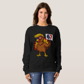 Sweatshirt 67 Meme Thanksgiving Turkey Day Six Seven Funny Tr (Devant entier)