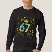 Sweatshirt 67th birthday anniversaries (Devant)