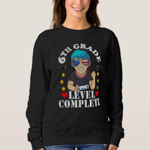 Sweatshirt 6e grade 2022 Lunettes de soleil Gamer Niveau C