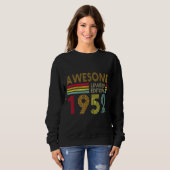 Sweatshirt 70 Ans Retro Awesome 1952 Editon 70e Naissance (Devant entier)