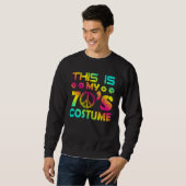 Sweatshirt 70s Halloween Costume 1970s Seven Music Disco (Devant entier)