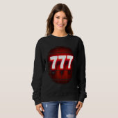 Sweatshirt 777 Lucky Slot Numbers Jackpot (Devant entier)