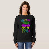 Sweatshirt 78e anniversaire Glow depuis 1944 Lunettes de sole (Devant entier)