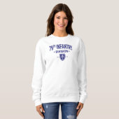Sweatshirt 79e division d'infanterie - US Military Women (Devant entier)