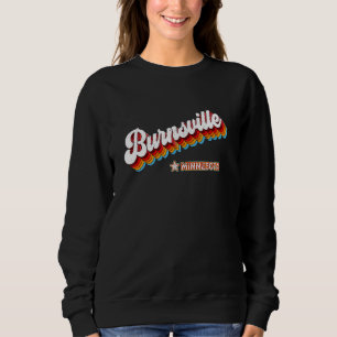 Sweatshirt 80 ans rétro Burnsville Minnesota Mn