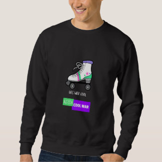 Sweatshirt 80er 90er Jahre Party Klamotten  Disco Roller Roll