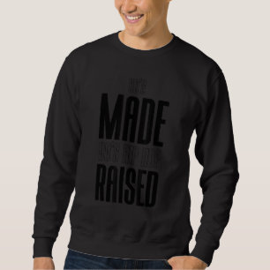 Sweatshirt 80's Made 90's Hip hop Raised Apparel 1