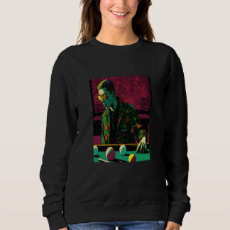 Sweatshirt 8 Pool Billiard Fans Retro Pop Style Billiards  3