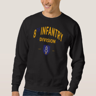 Sweatshirt 8e Division d'infanterie - Militaire américain