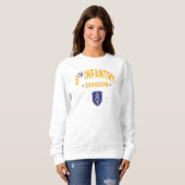 Sweatshirt 8e Division d'infanterie - Militaire américain (Devant entier)