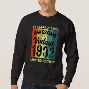 Sweatshirt 90 Ans D'Être Vintage