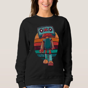 Sweatshirt 90s 90s Costume de fête Cassette Thème Robe fantai