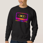 Sweatshirt 90s Fun Cassette Pop Graphic Pour Hipsters Retro H (Devant)