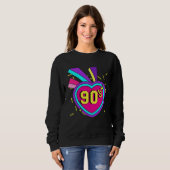 Sweatshirt 90s Outfit Retro Party 90s Costume Theme Party (Devant entier)