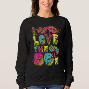 Sweatshirt 90s Vibe Pour 90s Musique I Heart The Nineties 2