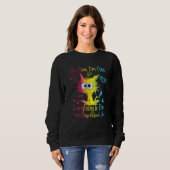 Sweatshirt 911 Dispatcher Life Everything Is Fine Colorful (Devant entier)