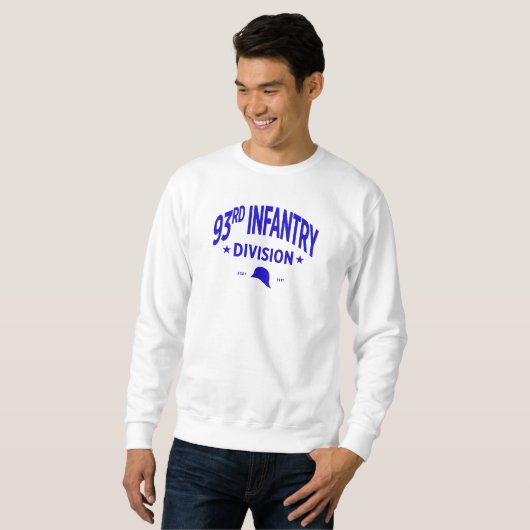 Sweatshirt 93e division d'infanterie US (Devant entier)