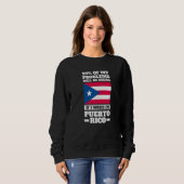 Sweatshirt 99 of my problems will be solved Puerto rico Puert (Devant entier)