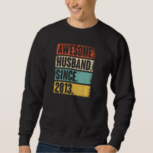 Sweatshirt 9 Mariage Anniversaire Pour Lui Épique Mari Depuis