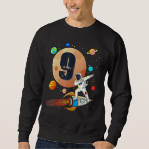 Sweatshirt 9e anniversaire pour les astronautes garçons Rocke