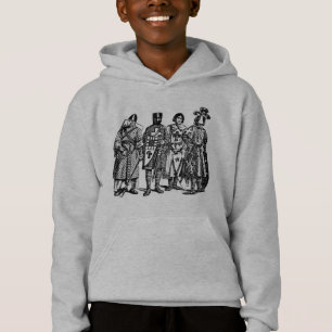Sweatshirt à capuche des Chevaliers Médiévaux