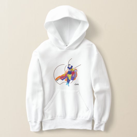 Sweatshirt à capuche pour adulte : Touchdown (Poser)