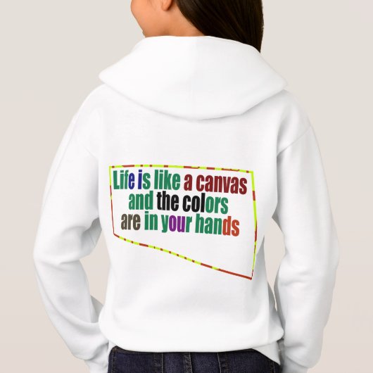 Sweatshirt à capuchon de base (Dos)