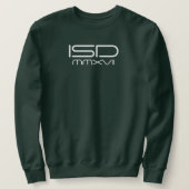 SWEATSHIRT à col crémaillère ISD MMXXVII (Design devant)