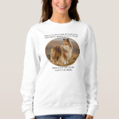 Sweatshirt À Côté De Vous Collie (Devant)