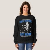 Sweatshirt a day without Rope Jumping for workout women Jumpi (Devant entier)