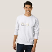 Sweatshirt à écriture minimale de luxe moderne est (Devant entier)