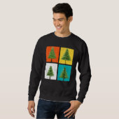 Sweatshirt À feuillage persistant Tree Outdoor Wildlife Pop A (Devant entier)