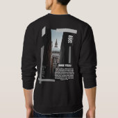 Sweatshirt à impression arrière personnalisée sur (Dos)