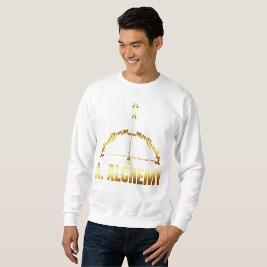 Sweatshirt A. Jumper d'alchimie 100% coton (Devant entier)