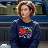 Sweatshirt À la personne derrière moi