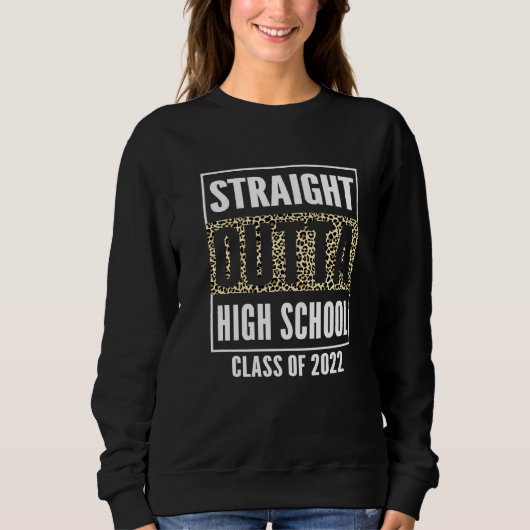 Sweatshirt À La Sortie De L'École De 22 Leopard Lycée Gr (Devant)
