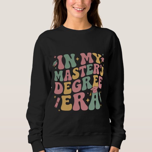 Sweatshirt à l'époque de mon master diplôme de master (Devant)