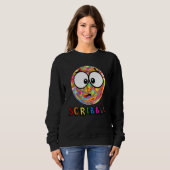 Sweatshirt A Little Scribble (Devant entier)