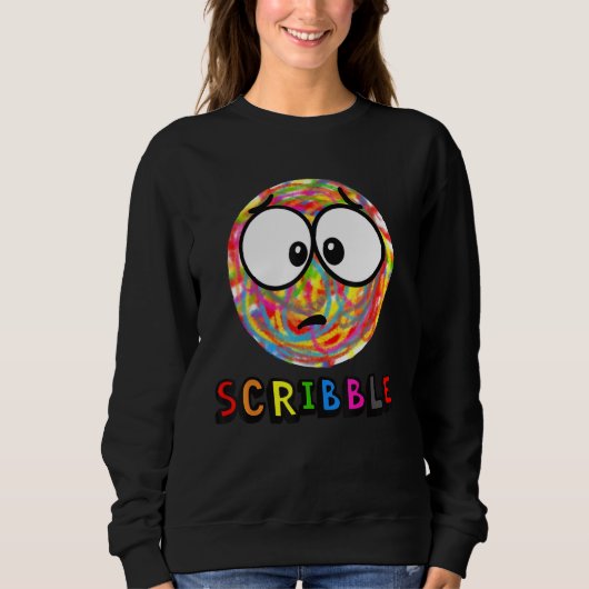 Sweatshirt A Little Scribble (Devant)