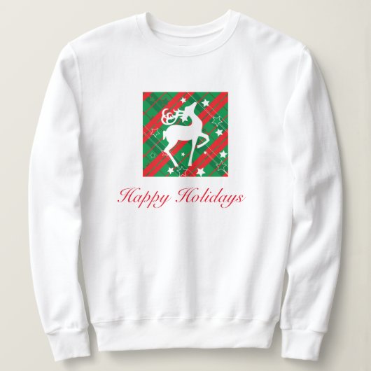 Sweatshirt à manches longues de Noël (Design devant)