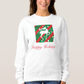 Sweatshirt à manches longues de Noël (Devant)