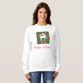 Sweatshirt à manches longues de Noël (Devant entier)