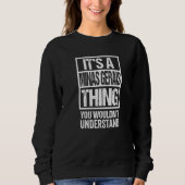 Sweatshirt A Minas Gerais Thing You Wouldn't Understand Brazi (Devant)