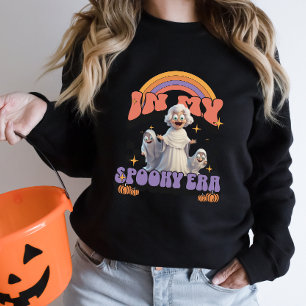 Sweatshirt À Mon Époque Éffrayante, Grand-Mère Ghost Hallowee