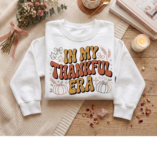 Sweatshirt À mon ère de gratitude, conception de t-shirt de T
