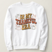 Sweatshirt À mon ère de gratitude, conception de t-shirt de T (Design devant)