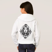 Sweatshirt à portrait cameo gothique (Dos entier)