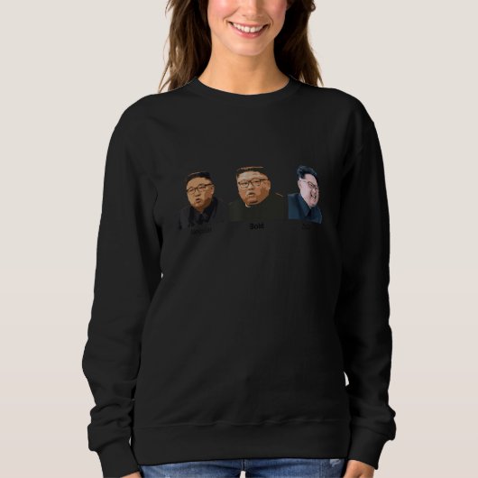 Sweatshirt A propos de la Corée du Nord (Devant)